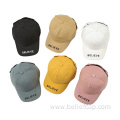 children solid color baseball cap